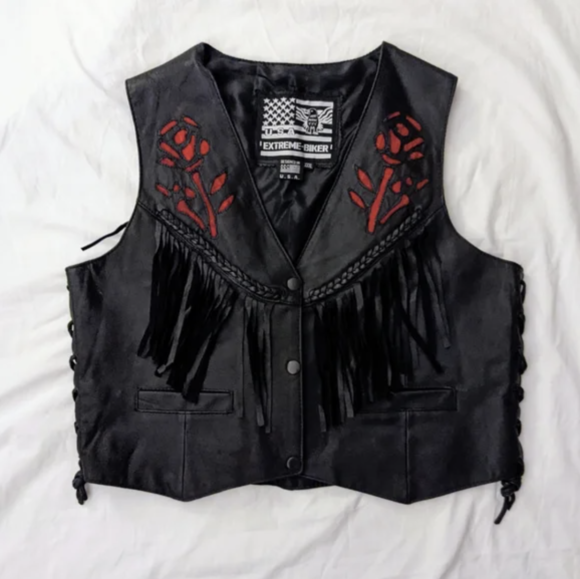 Vintage Fringe Vests